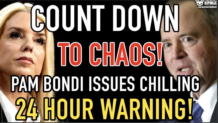 Countdown To Chaos! Pam Bondi Issues Chilling 24 HOUR WARNING!